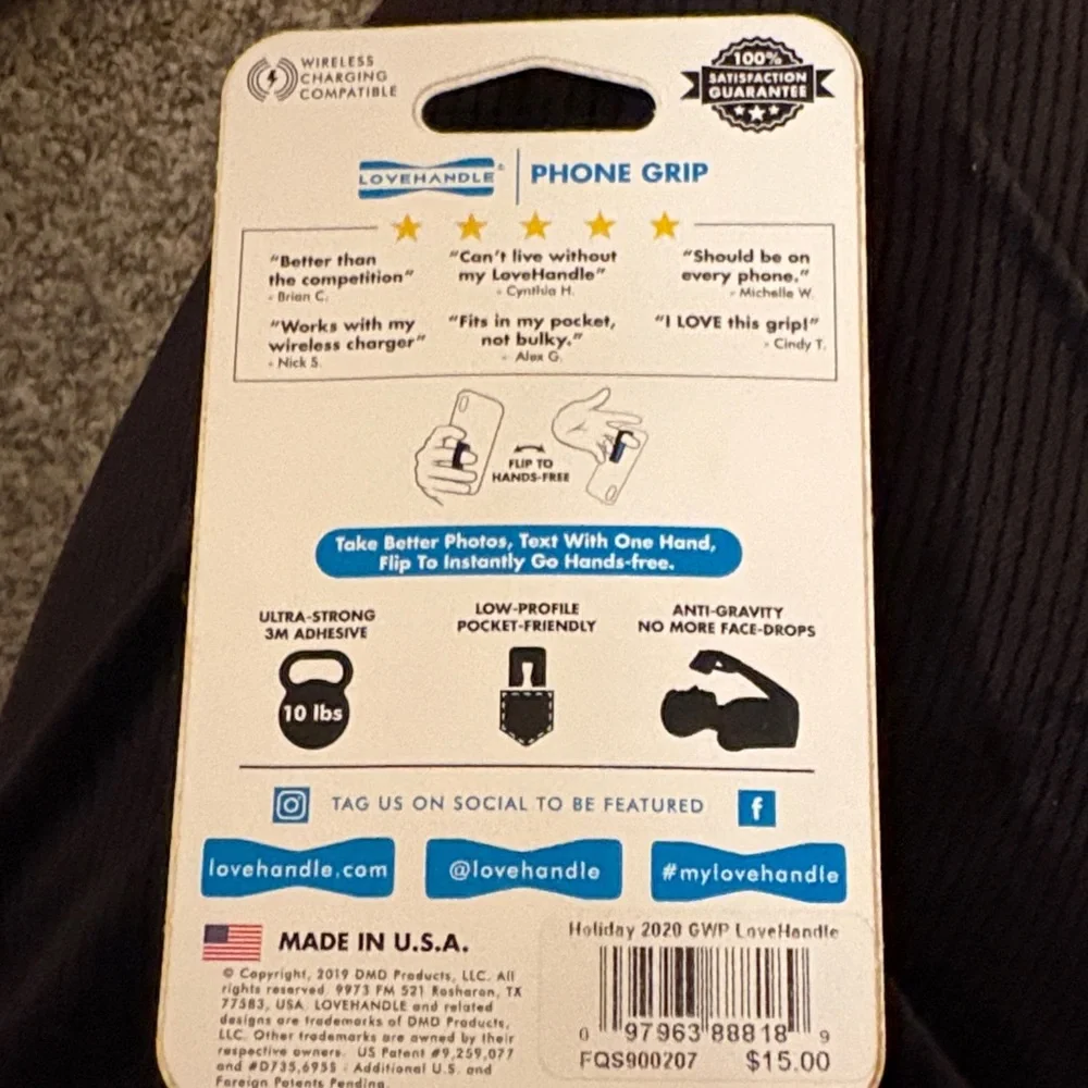 Costa Blue Phone Grip